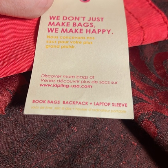 Kipling back pack - Picture 9 of 10